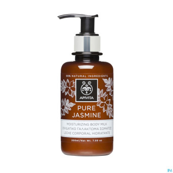 Apivita creme corp hydratante pure jasmine   200ml