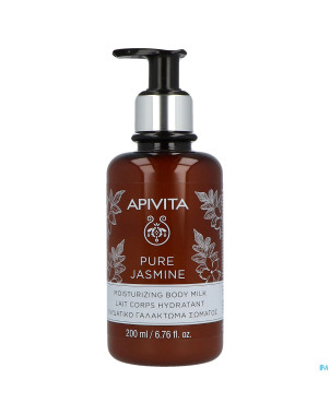 Apivita creme corp hydratante pure jasmine   200ml