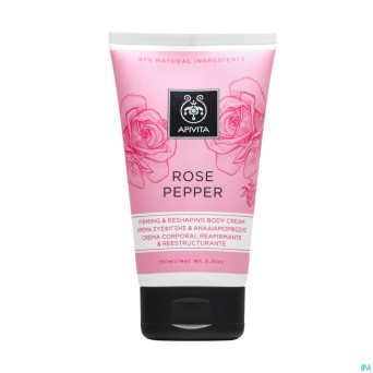 Apivita creme corp raffermis. rose&pepper    150ml