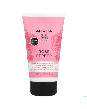 Apivita creme corp raffermis. rose&pepper    150ml