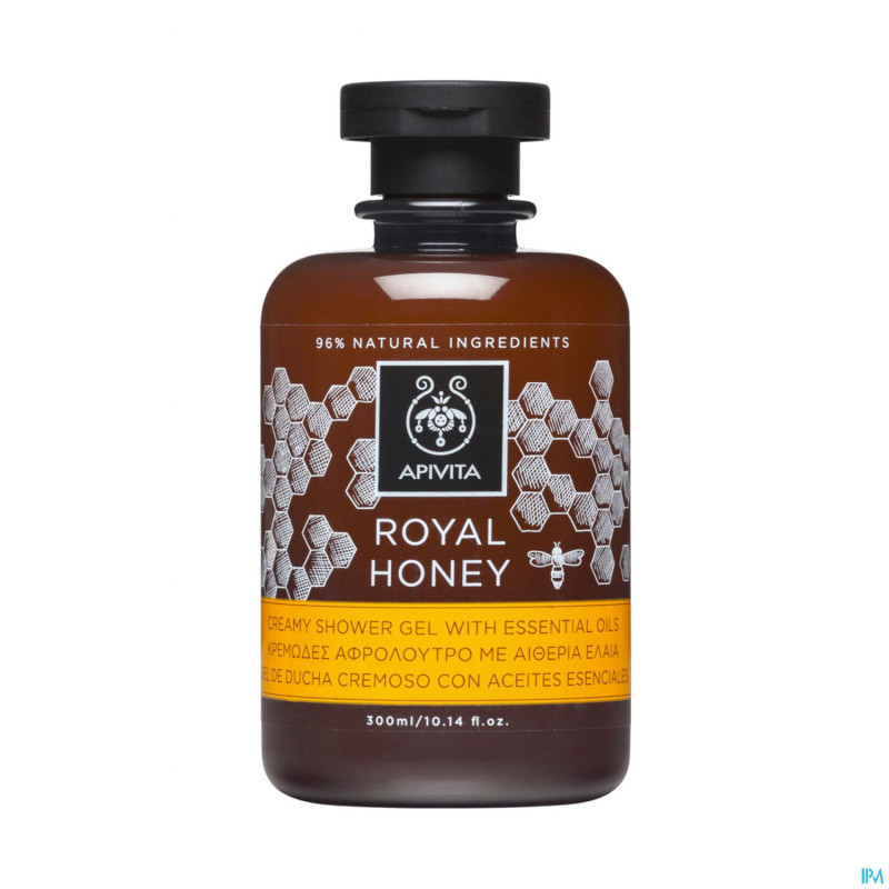 Apivita gel douche royal honey    300ml