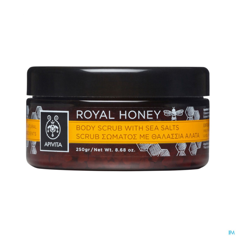 Apivita creme exfoliante royal honey    200ml