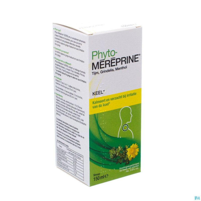 Phyto-mereprine gorge    sirop 150ml