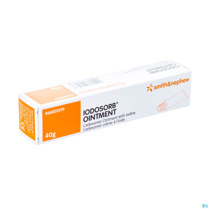 Iodosorb ointment    tube 1x40g 66001299