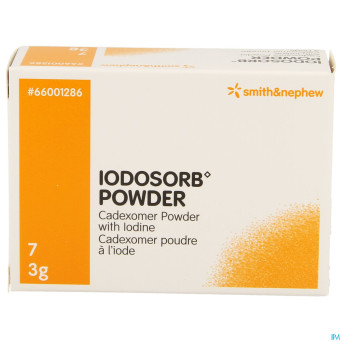 Iodosorb powder    sach 7x 3g 66001286