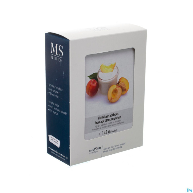 Medskin fromage blanc abricot sach 5