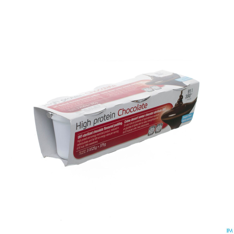 Medskin pudding chocolat 3x125g