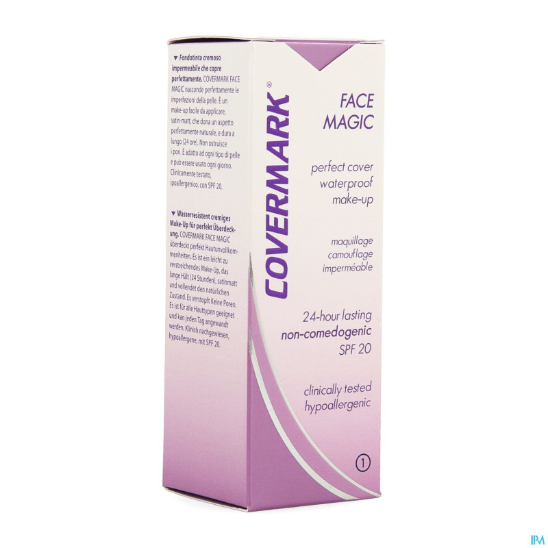Covermark face magic n1 beige pale    30ml