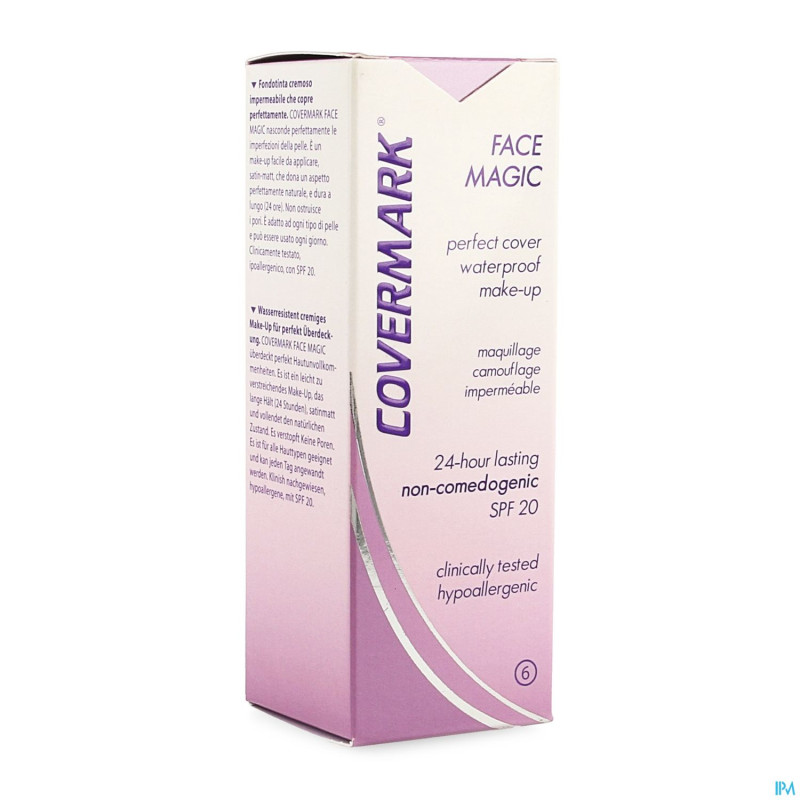 Covermark face magic n6 brun clair    30ml