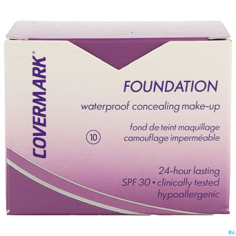 Covermark classic fdt n10 blanc    15ml