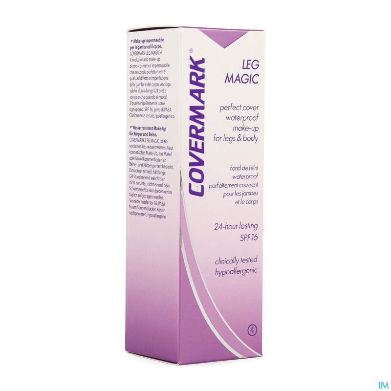 Covermark leg magic n4 chair clair    50ml