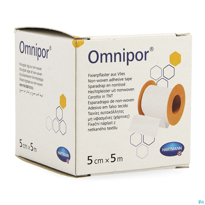 Omnipor hartm    5,00cmx5,0m  1 9004382