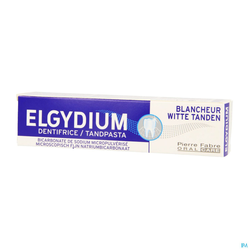Elgydium dentifrice blancheur  75ml