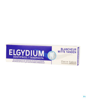 Elgydium dentifrice blancheur  75ml