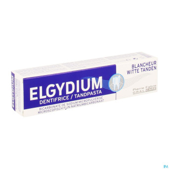 Elgydium dentifrice blancheur  75ml