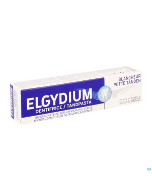 Elgydium dentifrice blancheur  75ml