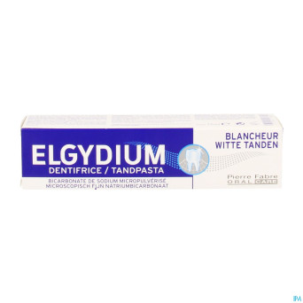 Elgydium dentifrice blancheur  75ml