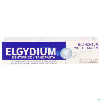 Elgydium dentifrice blancheur  75ml