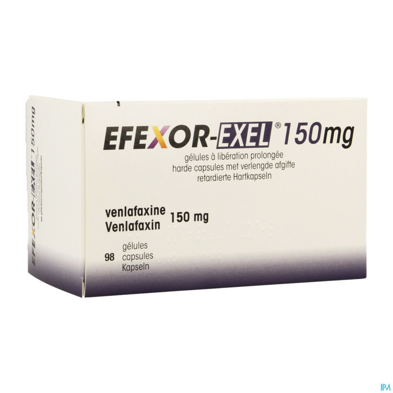 Efexor exel 150mg lib prol.caps  98x150mg pip