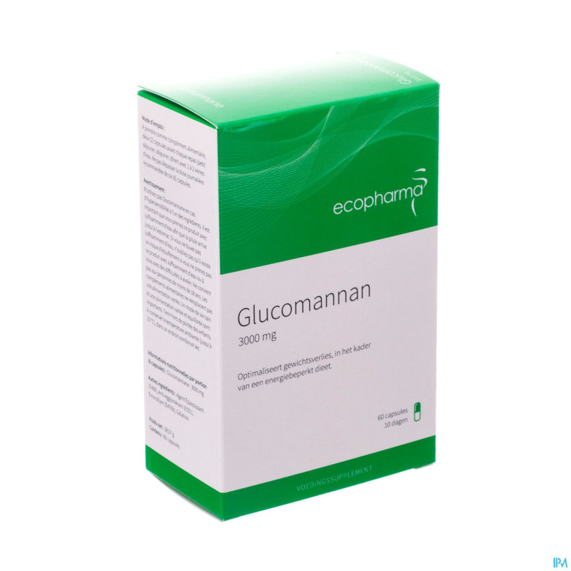 Glucomannan 3000mg    caps  60