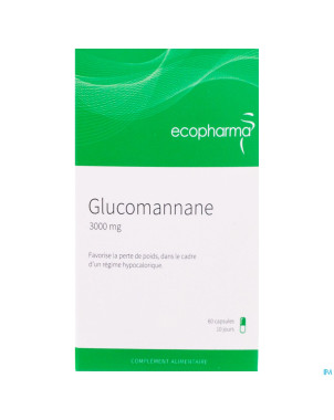 Glucomannan 3000mg    caps  60