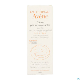 Avene creme riche peaux intolerantes nf    50ml