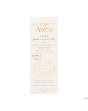 Avene creme riche peaux intolerantes nf    50ml