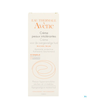 Avene creme riche peaux intolerantes nf    50ml