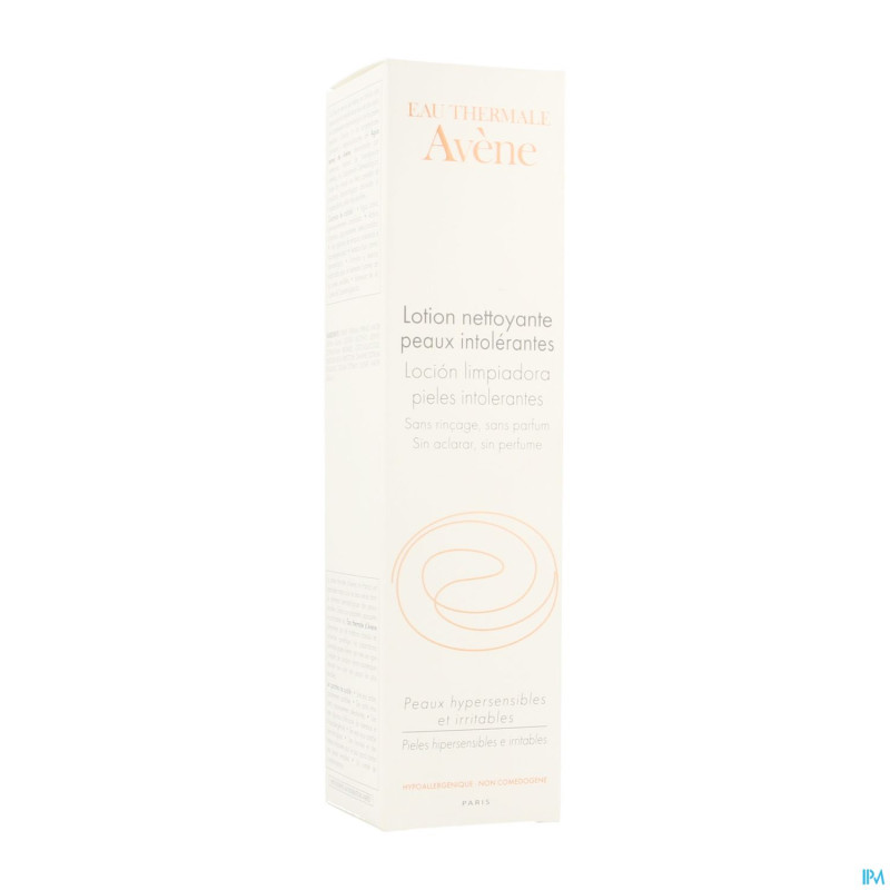 Avene lotion nettoyante peau intolerante nf  200ml
