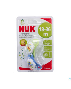 Nuk sucette duo winnie tp +18m