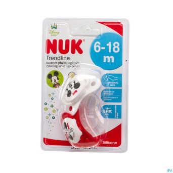 Nuk sucette duo minnie 6-18m