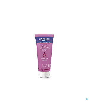 Cattier gel douche argile rose apaisant tube 200ml