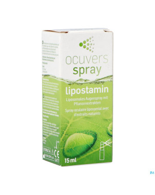 Ocuvers spray oculaire lipostamin    15ml