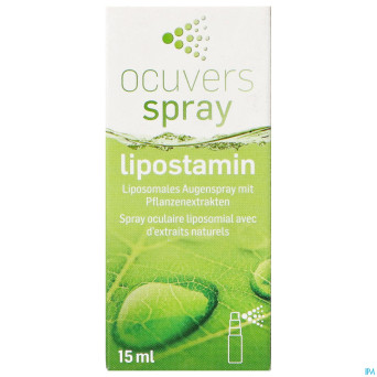 Ocuvers spray oculaire lipostamin    15ml