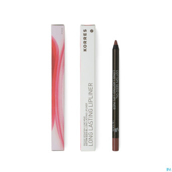 Korres km lip pencil cotton oil 02 neutral dark