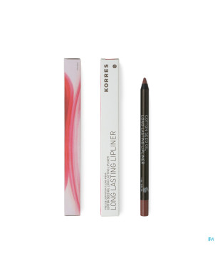 Korres km lip pencil cotton oil 02 neutral dark