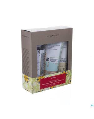 Korres kg gift set mediterranean trio