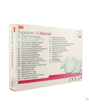 Tegaderm iv advanced dressing  8,5x11,5cm  50 1685