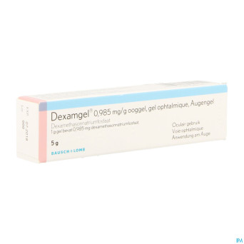 Dexamgel 0,985mg/g gel ophtalmique tube 1x5g
