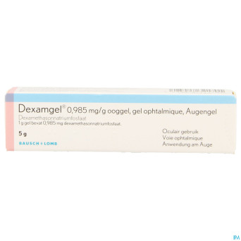 Dexamgel 0,985mg/g gel ophtalmique tube 1x5g