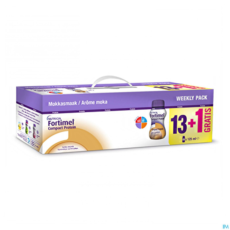 Fortimel compact protein week pack moka   14x125ml