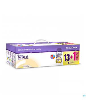 Fortimel compact protein week pack vanil. 14x125ml