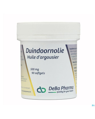 Huile argousier    softgel  90x500mg    deba