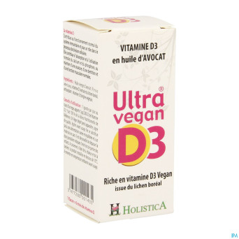 Ultra vegan d3    gutt  8ml holistica