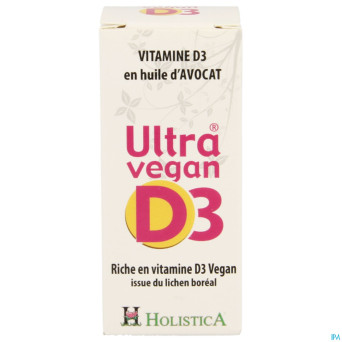 Ultra vegan d3    gutt  8ml holistica