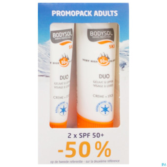 Bodysol ski adult ip50+    2x20ml