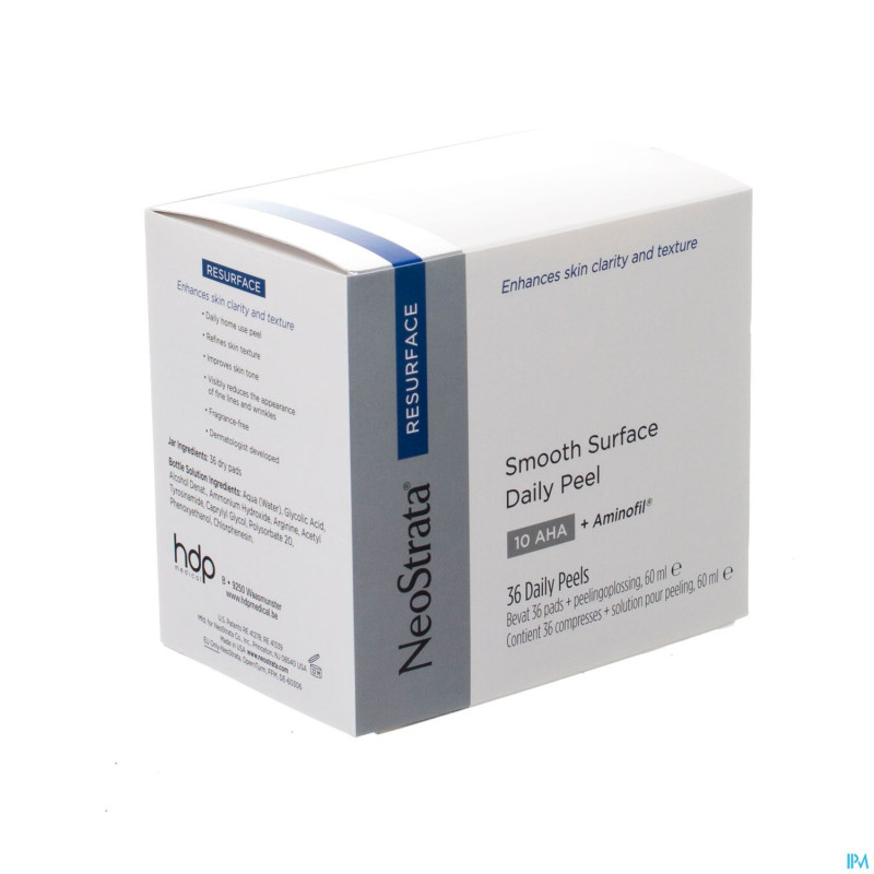 Neostrata smooth surface daily peel pads 36+60ml