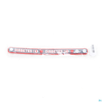 Armband silicone diabetes 1