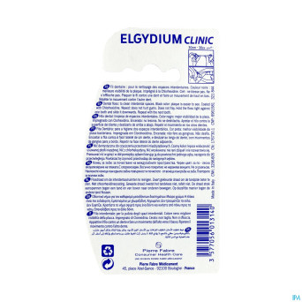 Elgydium clinic dental floss black 50m