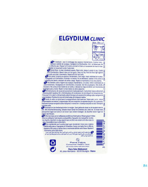 Elgydium clinic dental floss black 50m